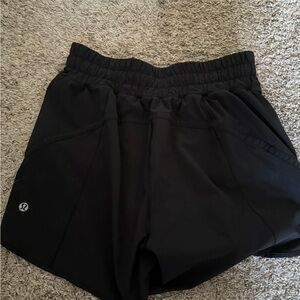 lululemon athletica Women's Athletic Black Shorts